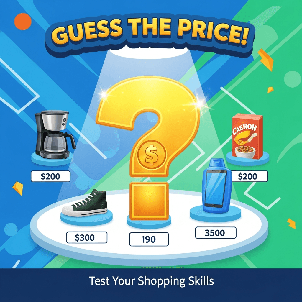 Guess The Price Game | Price Guess Game